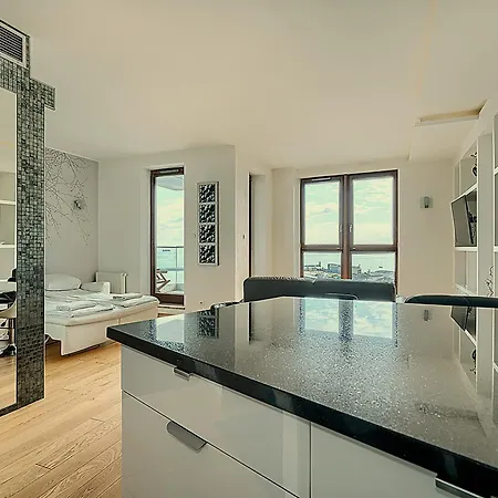 Platinium Sea Towers - Widok Na Morze شقة